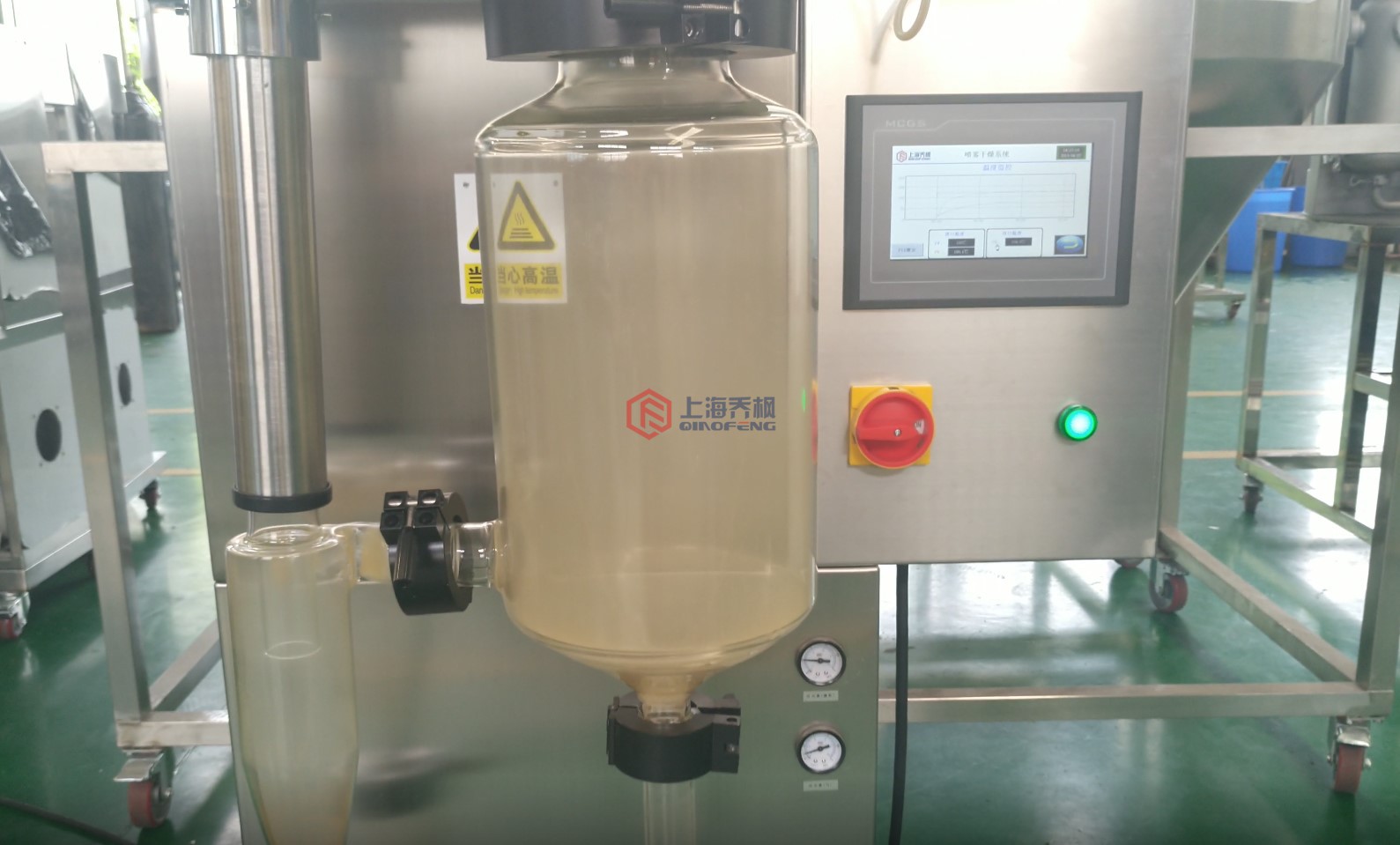 噴霧干燥機主塔內(nèi)壁粘附濕粉問題